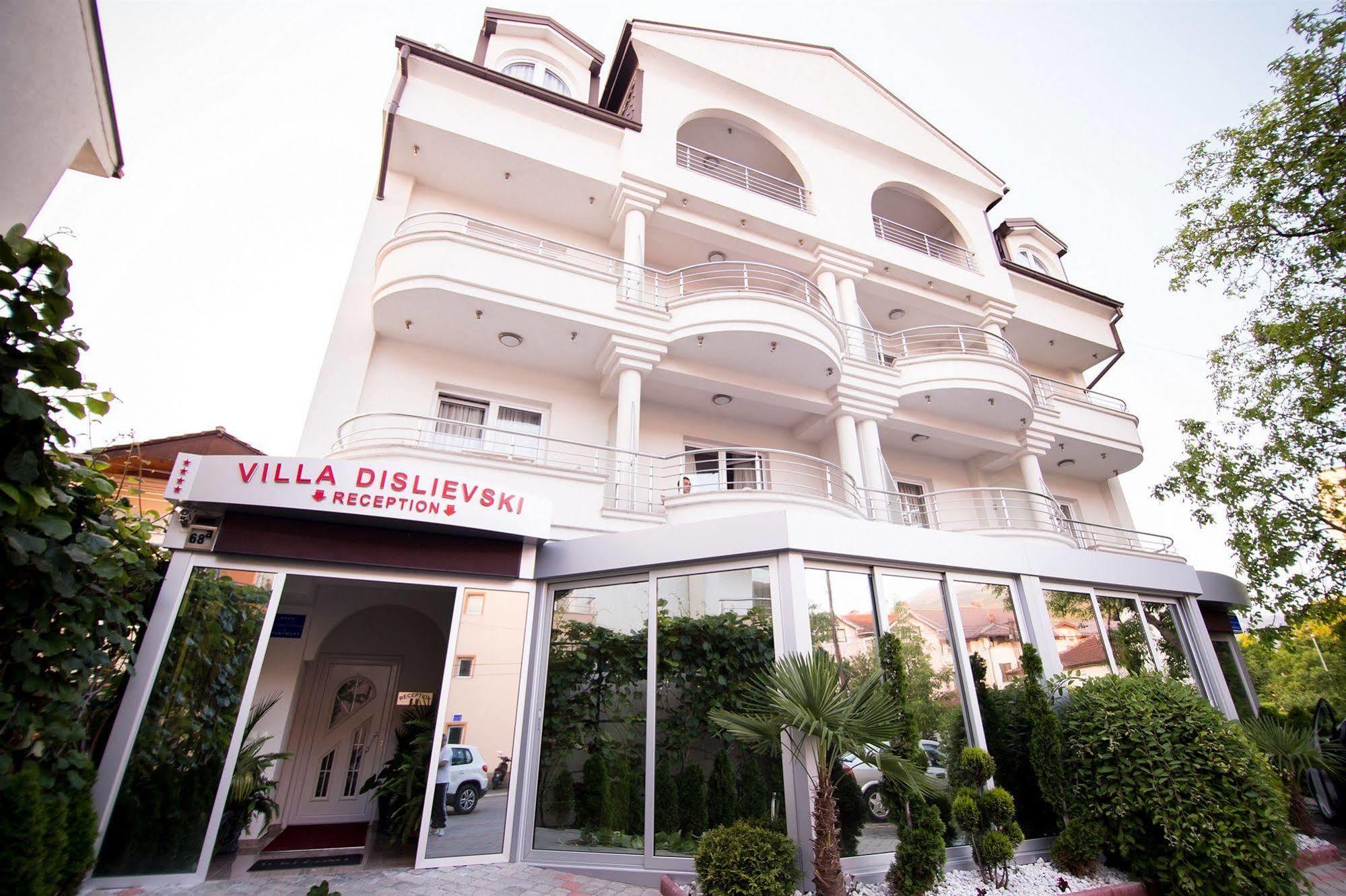 אוהריד Villa Dislievski מראה חיצוני תמונה